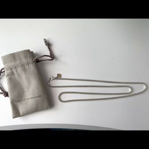 David Yurman Box Chain Necklace